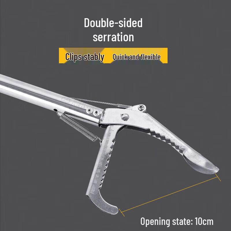 Jixiong Stainless Steel Snake Catcher Tongs