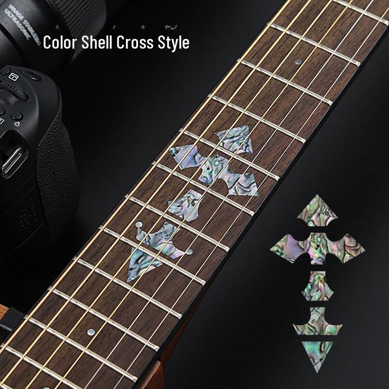 Personalized Guitar Sticker Set: Decorative Fingerboard and Panel Protectors for Acoustic and Electric Guitars.