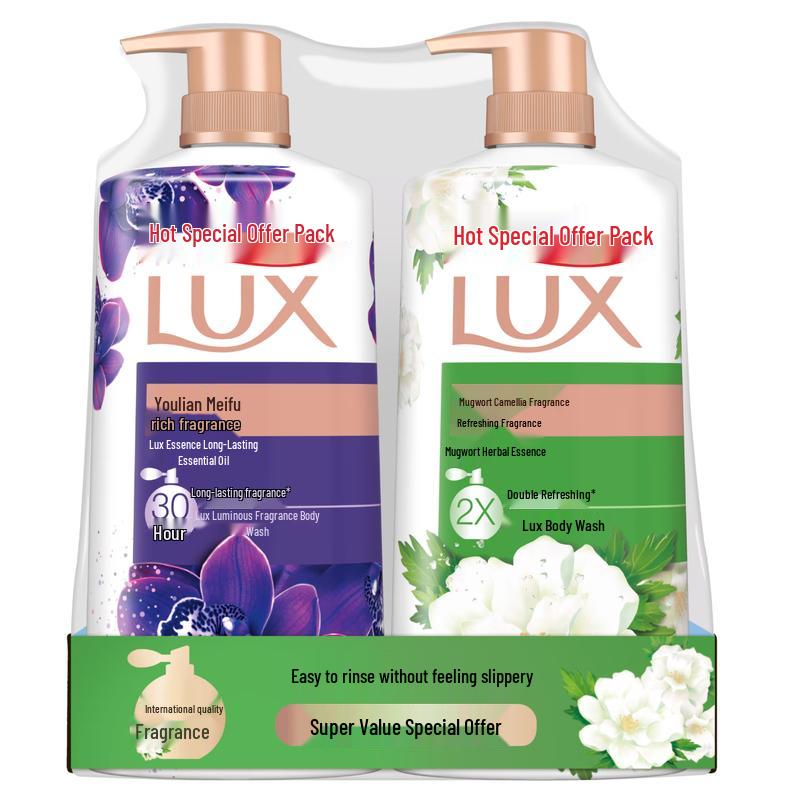 LUX Mugwort & Enchanting Lotus Shower Gel