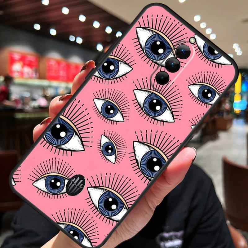 Scary Face Eyes Case For ZTE Nubia Red Magic 8S 9S 10S 8 9 10 Pro Plus 6S 7S 6 7 Pro 5G 6R 11 Pro Plus Cover