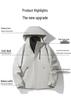 24 AW Multifunktionale Wasserdichte Atmungsaktive Kapuzenjacke für Paare
