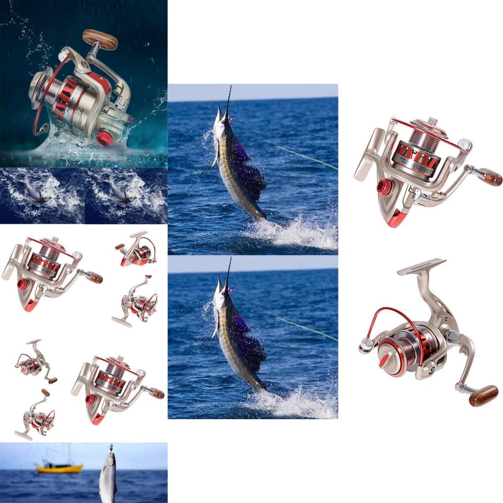 High-performance Metal Spinning Fishing Reel With Smooth Operation And Durable Design