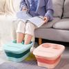 Foldable Foot Bath Basin: Portable Foot Massage and Washing Bucket for Dorms