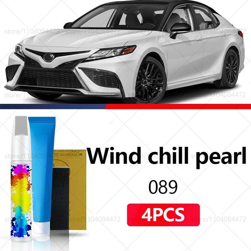 Car Paint Repair Pen For 1982-2025 Toyota Camry Paint Scratch Repair Accessories 4PCS Black 218 Gray 1H1 White 089 Silver 1J9 Touchup Paint2