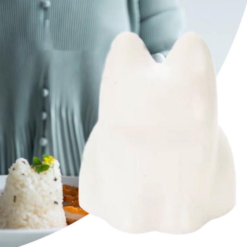 Rice Molds For Kids Cat Shape Rice Molds Sushi Maker Non-Stick Food-Grade Kitchen Gadgets Cake Decorating Tools Baking Supplies