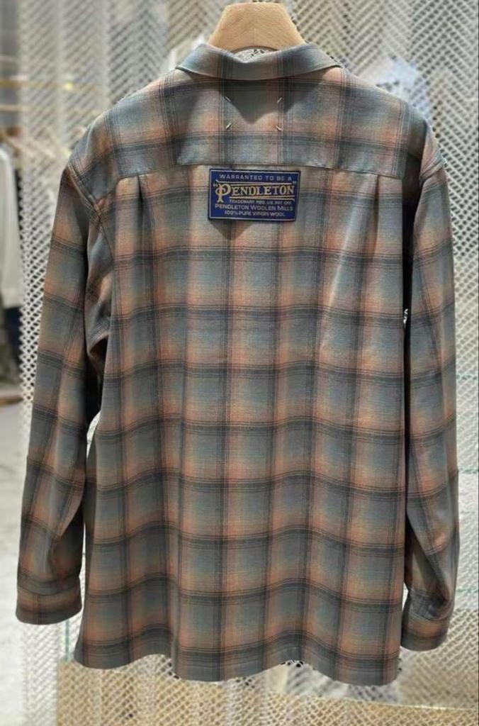 [USED] Maison Margiela Pendleton Shirt Worn by BTS V