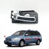 Maçanetas internas cromadas dianteiras esquerda/direita do carro para Kia Sedona Carnival 2006-2012 para Hyundai Entourage 2007 2008