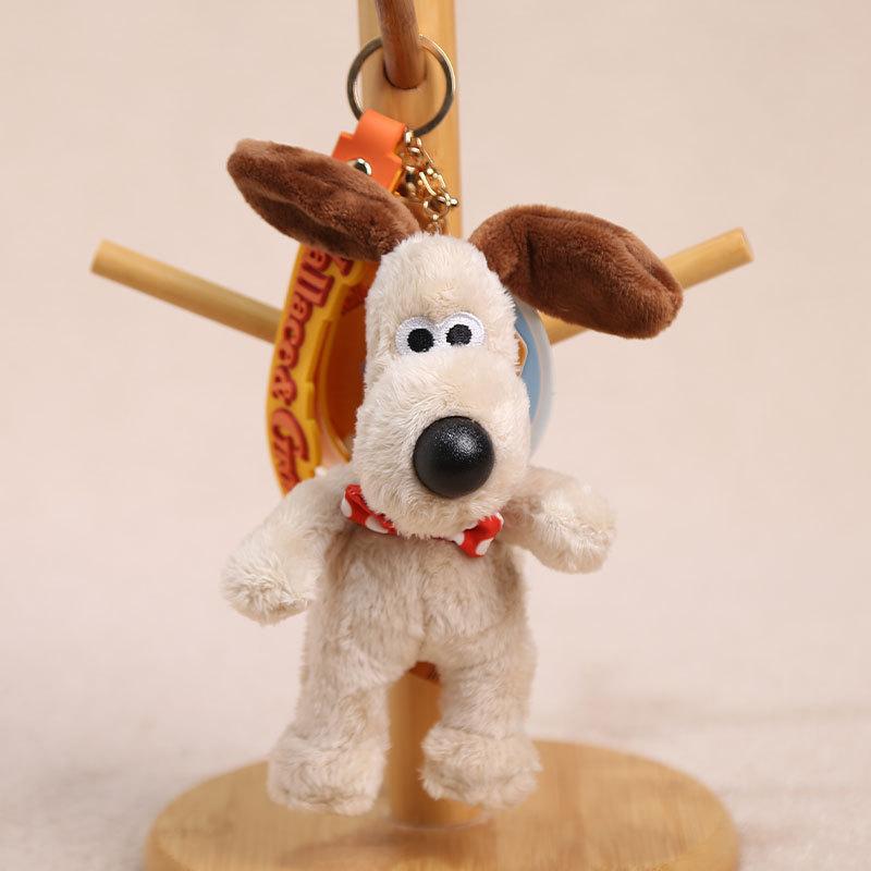 Wallace Gromit Plush Keychain With Pp Cotton Filling For Girls And Boys Gift