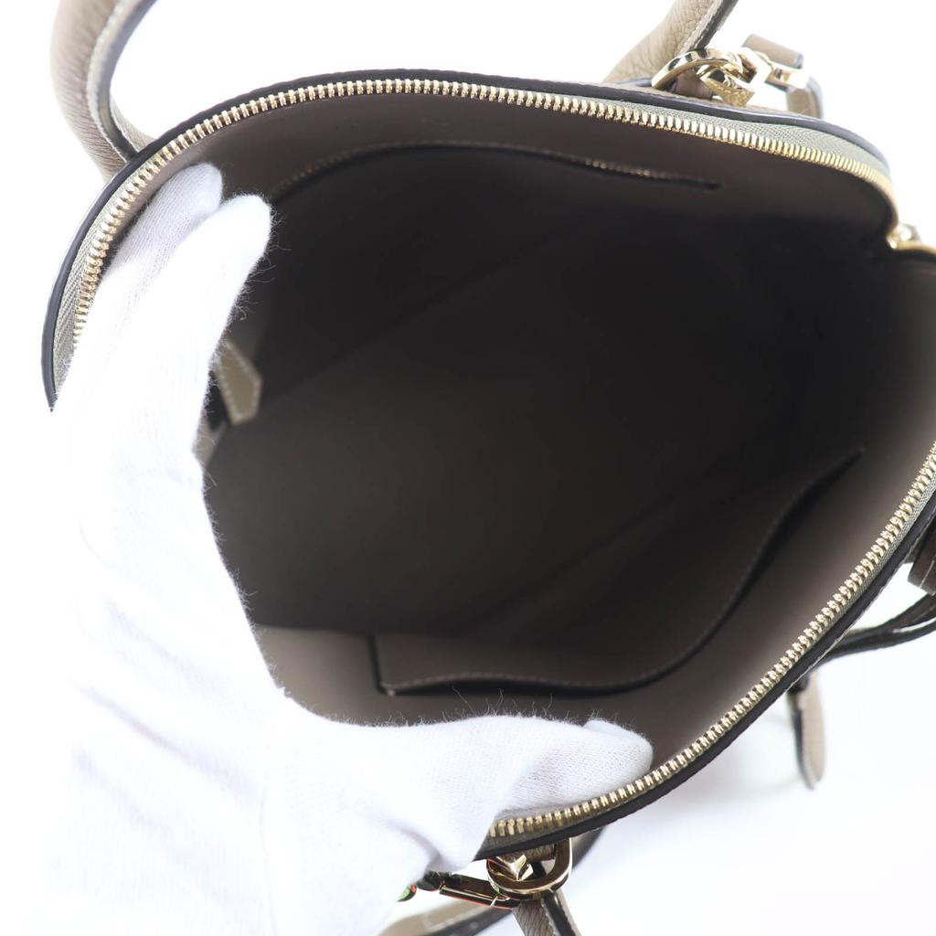 Excellent BONAVENTURA Shoulder Bag Emma, 28 2WAY handbag Etope shrink leather Used
