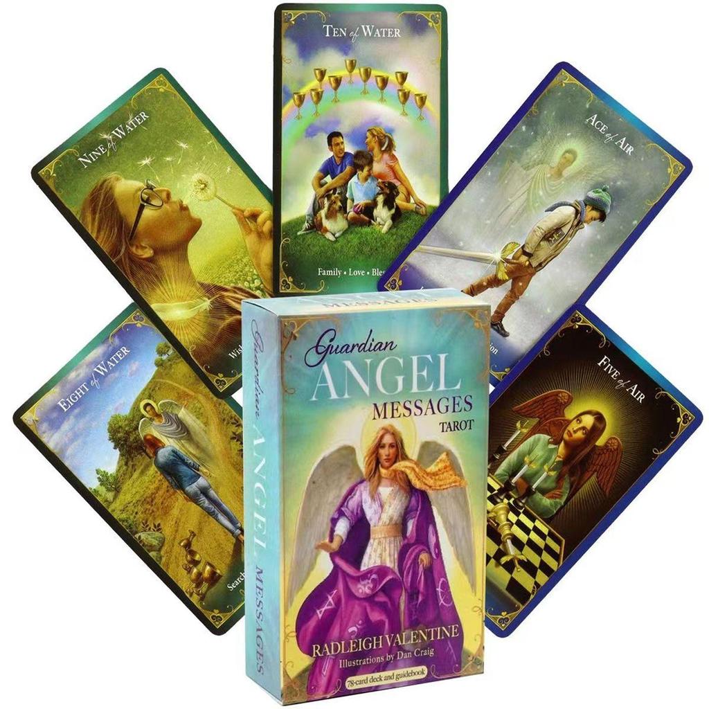 78PCS Angel Tarot Card Box Set Deck Table Board Cards Game In English Play Cards for Party