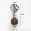 French Chic Wooden Ball Pendant Cabinet Pulls Durable Retro Wood Ball Pendant Handles  Drawer