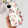 Flower Butterfly Women Fashion Back Cover For Vivo S19 Pro 5G V2362A Phone Funda Transparent Soft TPU Slim Silicone Bumper Etui
