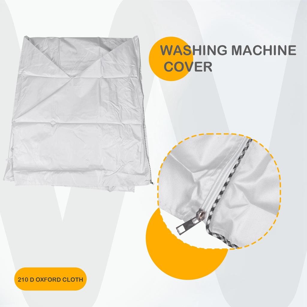 T02C!Copertura Lavatrice Asciugatrice Bucato Protezione Antipolvere Impermeabile Copertura Parasole