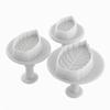 3Pcs/Set Cake Rose Leaf Plunger Fondant Decorating Sugar Craft Mold Cutter Cake Decorating Pastry Cookie Tools