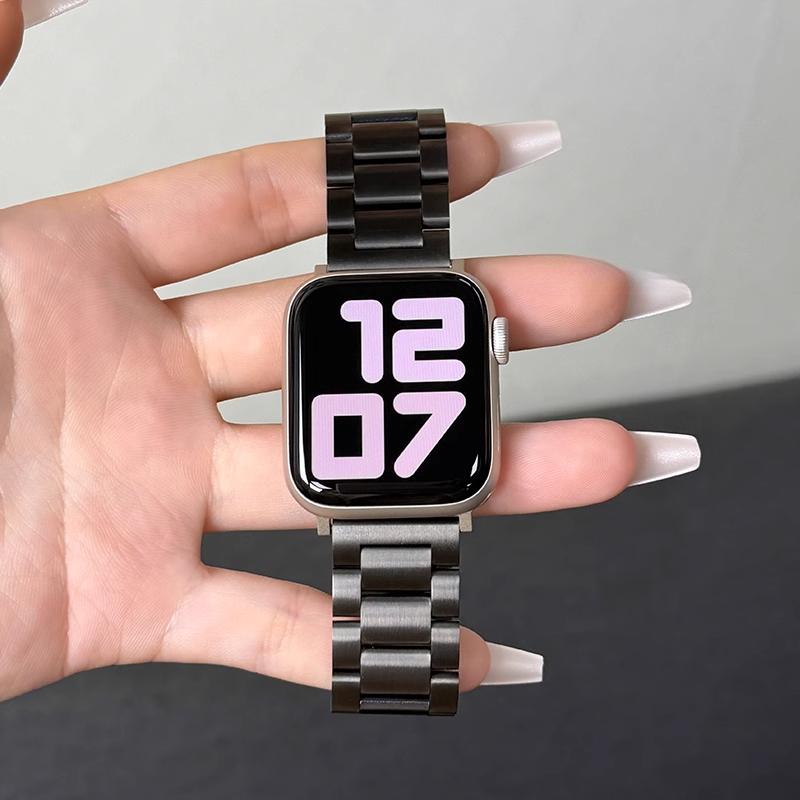 Stainless Steel Strap For Apple Watch Ultra 2 49 45 41 40 46 38 42 44mm Metal Band Bracelet For iWatch Series 10 9 8 7 6 5 4