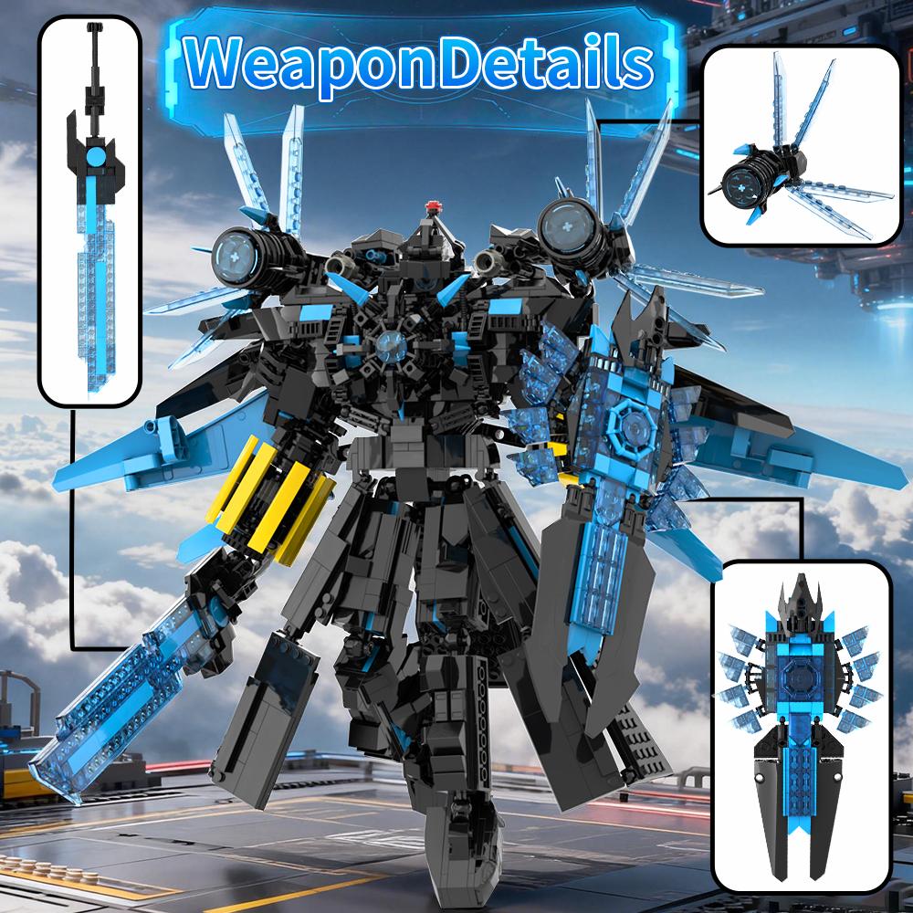 Skibidi Toileted Giant Titan Boss Speakeman Cameraman Building Blocks Set - Collectible Construction Toys for Kids Christmas