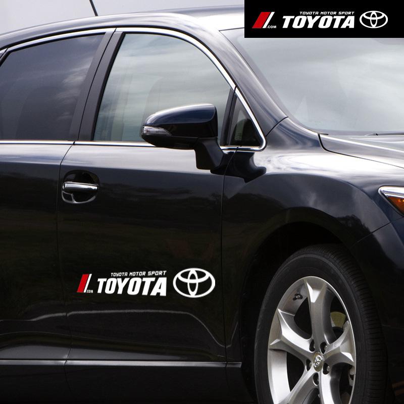 Y-194: Reflective Pinstripe Stickers for Toyota Car Body Decoration and Modification