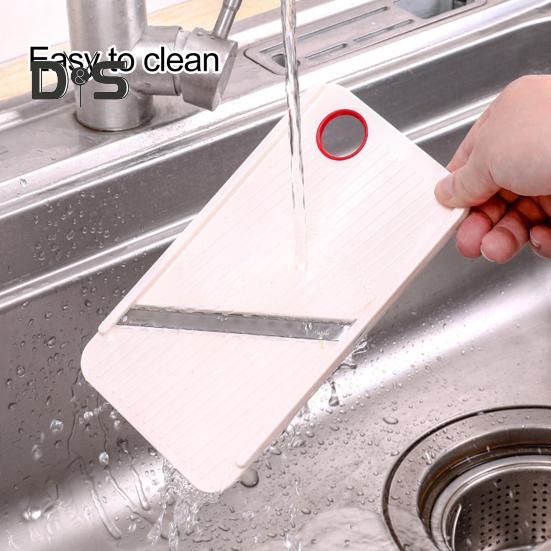 Nerezová škrabka na zeleninu Praktická trvanlivá domácnost Mrkev Okurka Brambory Kráječ na česnek