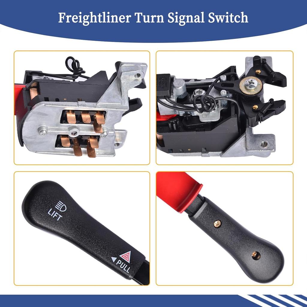 Replacement Freightliner Turn Signal Switch, Multifunction Switch A06-44025-000 Compatible with Century Columbia MT Series, Replace 57746002 S20022,