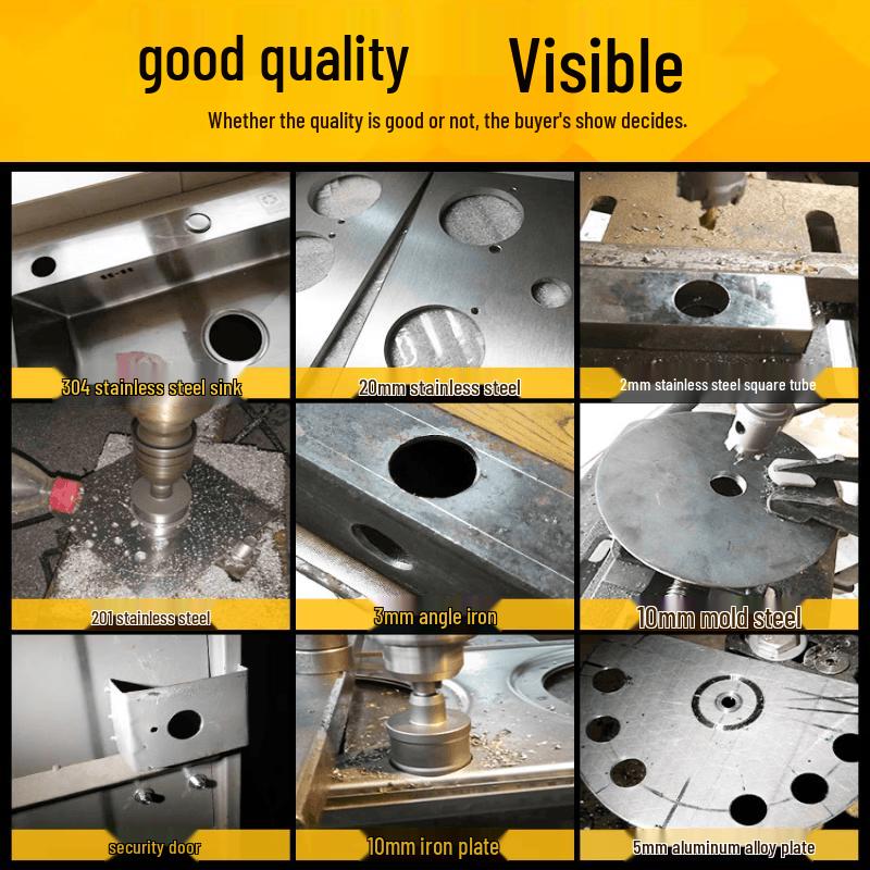 170mm Stainless Steel Hole Saw Drill Bit
