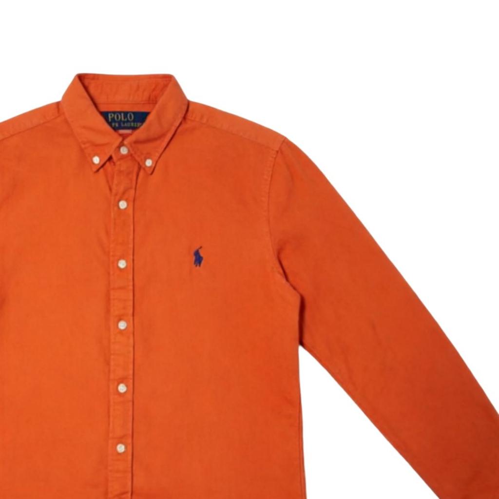 Polo Ralph Lauren Embroidered Oxford Long Sleeve Shirt Slim Fit Men Shirts 710804257-060