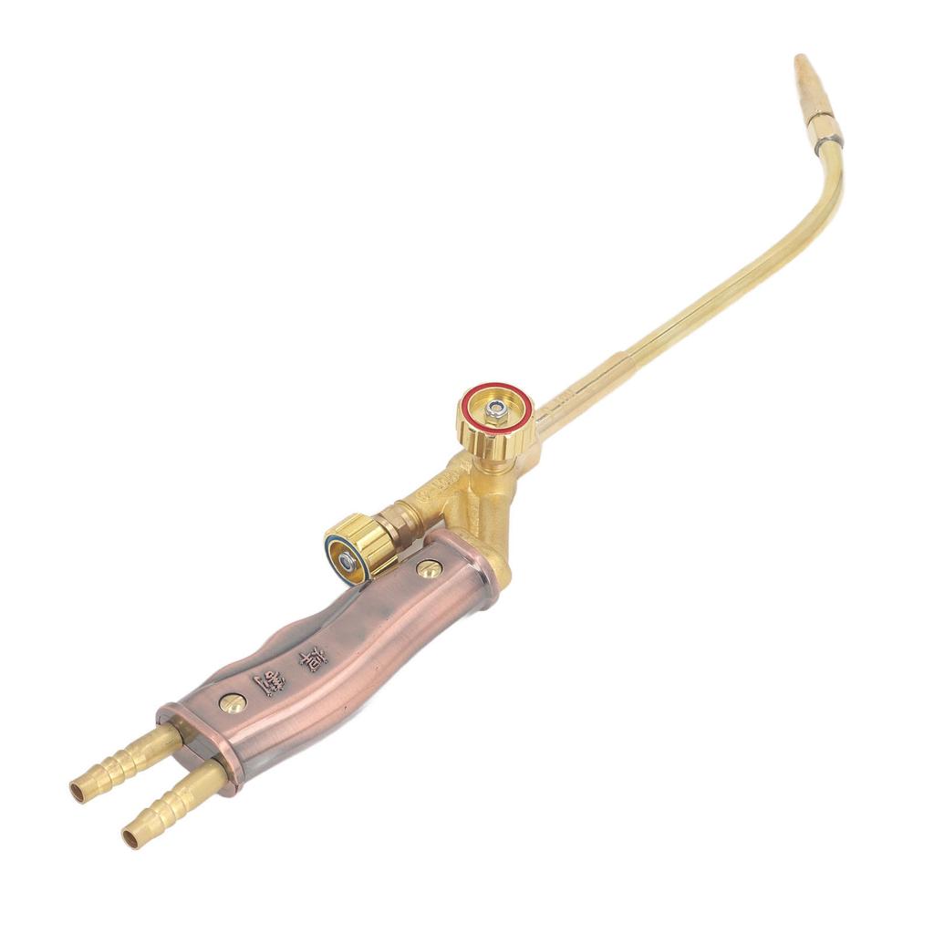 Injector Welding Torch with Adjustable Valve Brass Manual Injector Torch for Oxygen Acetylene 1?6mm