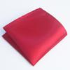Men's Solid Color Pocket Square for Suits - Multi-color Wedding & Business Accessory Scarf