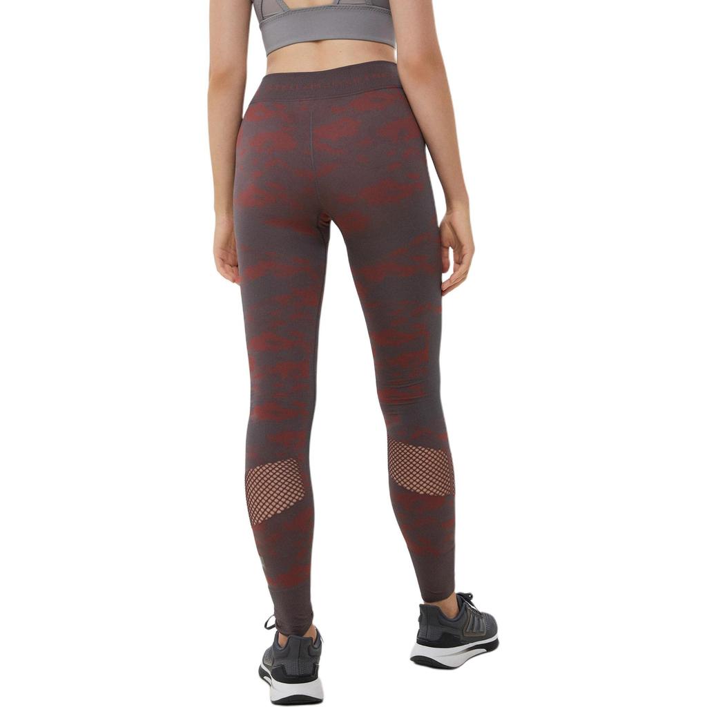 adidas X Stella McCartney Collaboration Printed Fashion Simple Slim Fit Cropped Sports Pants Women Pants Red DY4197