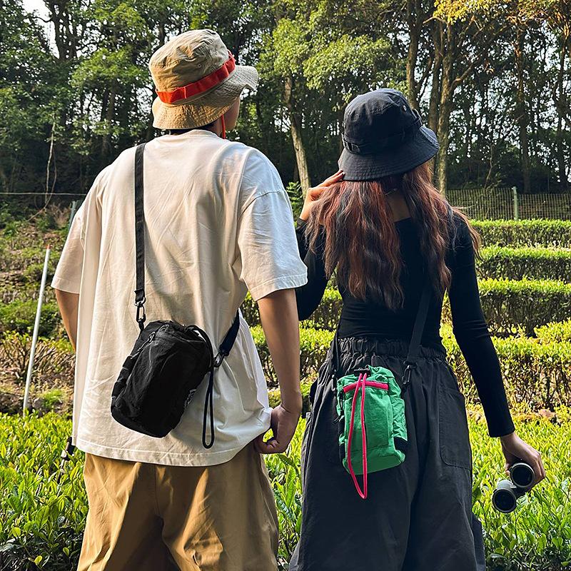 Mobile phone bag Mini small bag Women's fashion versatile contrasting color shoulder bag Summer casual messenger kettle bag
