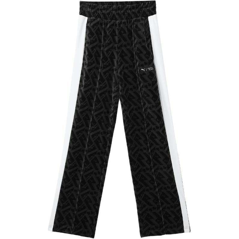 PUMA x Squid Game T7 Iconic Straight Track Pants  Black  Women s 627433-01 S