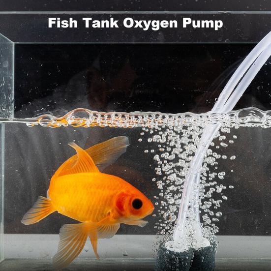 Mini Aquarium Air Pump Silent Energy Efficient Fish Tank Accessories Compact Portable USB Charging Oxygen Pump for Home Outdoor Fishing Oxygen Supply