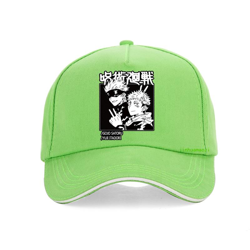 Anime Gojo Satoru Hat Fashion Men Jujutsu Kaisen Baseball Cap Summer Unisex Casual Jujutsu Kaisen Adjustable Snapback Hats
