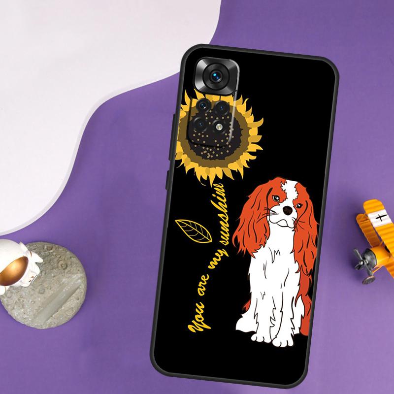 Cavalier King Charles Spaniel Dog Case For Xiaomi Redmi Note 13 Pro 14 12 9 10 11 Pro 10S 11S 12S Redmi 10C 13C 14C 12C Cover