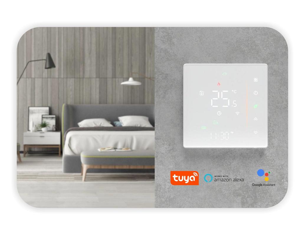 Tuya 16A EXB WiFi Thermostat - Electric Heating