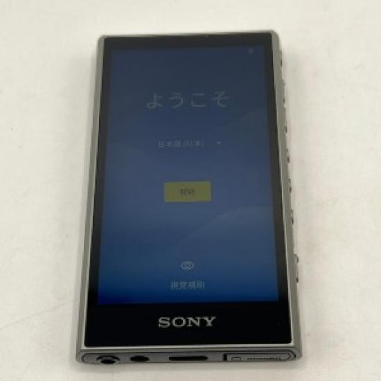 USED SONY WALKMAN NW-A306-H 32GB Gray A300 Series Hi-Res Audio Compatible Android 12 Portable Music Player