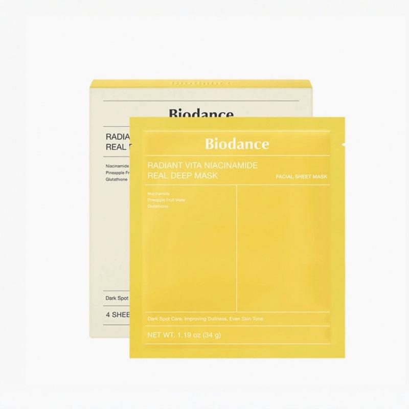 Biodance Kollagenmaske: Tief Feuchtigkeitsspendendes 2-teiliges Hydrogel-Set