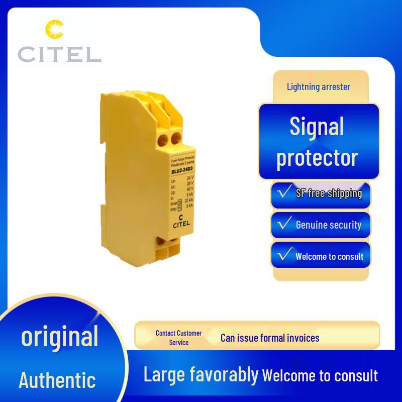 

Citel DLUH-24D3 Signal Surge Protector - Authentic Lightning Protection Device