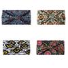 Elastic Fitness Headbands NonSlip Wide Design Sweat Absorbing Bohemian Pattern Hairband For Exercise Outdoor Activity