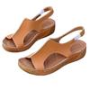 Plus-size Shoes Women's Thick-soled Sandals and Style-stitched Shoes