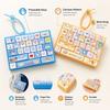Clear Key Sounds Stress Relief Decompression Toy Pressable Keys Keyboard Toy  Bag Pendant
