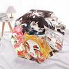 1pc Chibi Anime Characters Automatic Opening Folding Umbrella - 8 Bone Iron Frame, Portable Design for Fans, Travelers, Daily Use, Gift Idea.U020