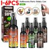 1-6PCS 30ml Halloween Props Liquid Fart Spray Joke Party Supplies Non Toxic Stink Bomb Ass-Smelly Stinky Gas Prank Toy