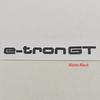2026 NEW 3D ABS Car Rear Trunk Badge Logo e-tron GT Emblem Sticker For Audi Q4 Q6 e-tron GT e-tron Auto Exterior Accessories