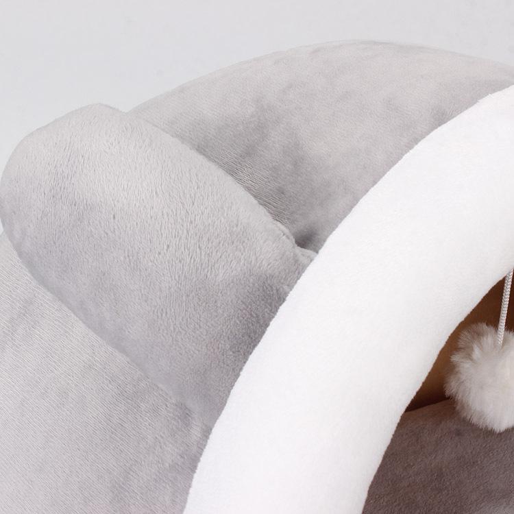 40x44x34cm Kaninchen-Design Haustierbett Weiches Und Bequemes Haustiernest Für Kleine Hunde Und Katzen Abnehmbar Und Waschbar