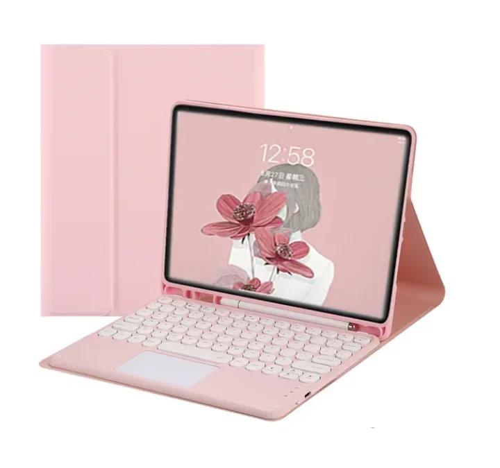 Wireless Magic Bluetooth Keyboard for IPad Air 6th Case 11 Russian Korean Hebrew Arabic Spanish Keyboard Tablet Cover Funda