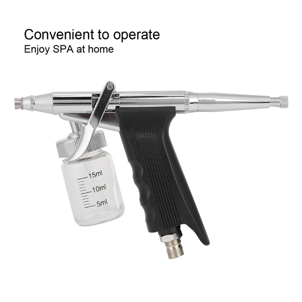 20ml Transparent Clear Empty Airbrush Sprayer Bottle Jar with Standard Suction Lid Pump Top Air Brush Accessory