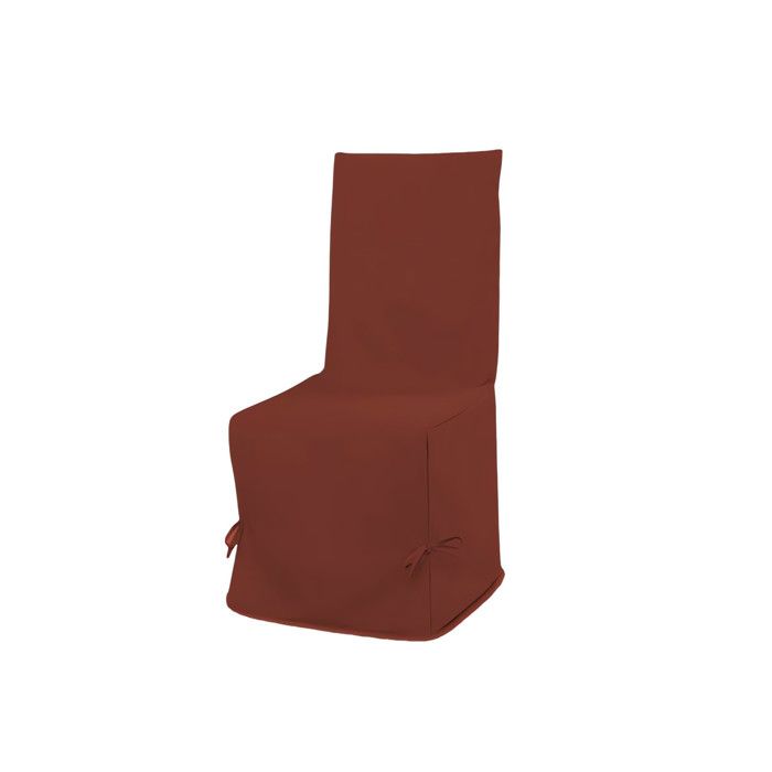 Cotton Chair Cover 37x50 Cm PANAMA Brick