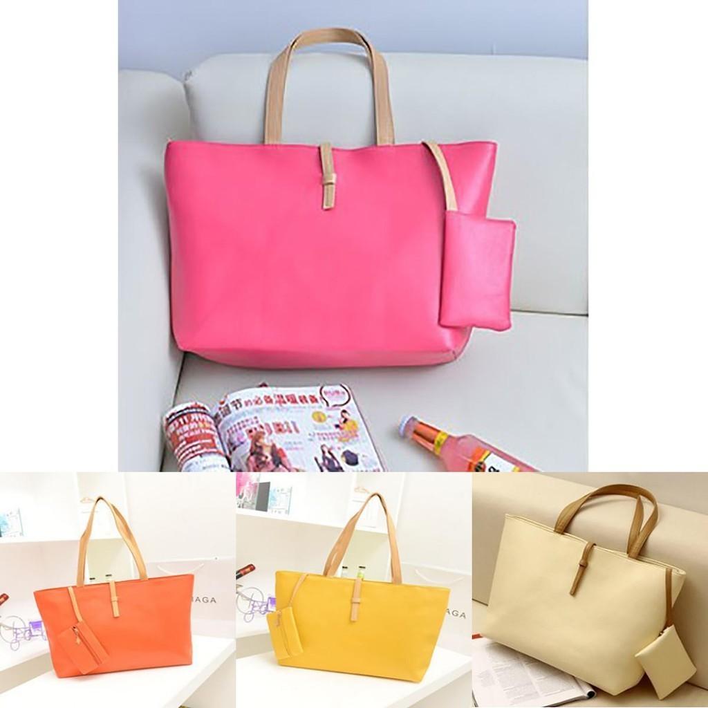 Modern Womens Shopping Tote Bag Featuring Elegant Faux Leather And Functional Design