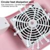 TFSCLOIN Professional Nail Dust Collector Low Noise Nail Vacuum Collector Remove Filter Nail Extractor Fan Nail Art Tool