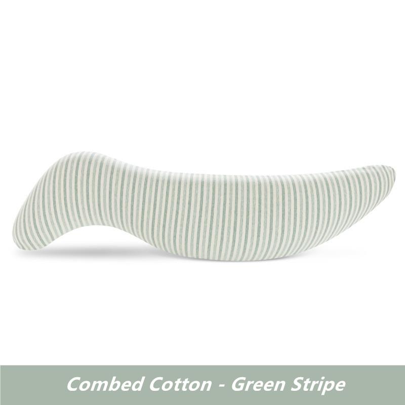 Boyfriend S-shaped Thailand Original Natural Latex Safety Pillow Memory Foam Pregnant Side Sleeping Leg Pillow Massage Pillows